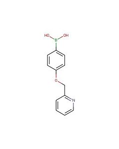 Astatech 4-(PYRIDIN-2-YLMETHOXY)PHENYLBORONIC ACID, 95.00% Purity, 0.25G